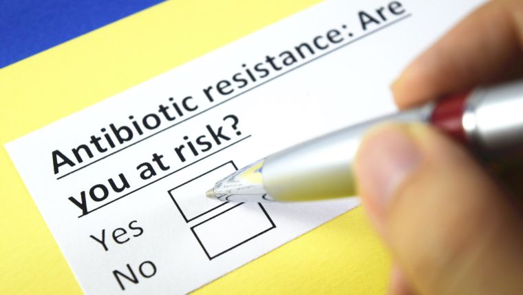Form to assess risk of antibiotic resistance
